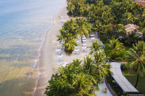 Hôtel les pieds dans l'eau au Vietnam