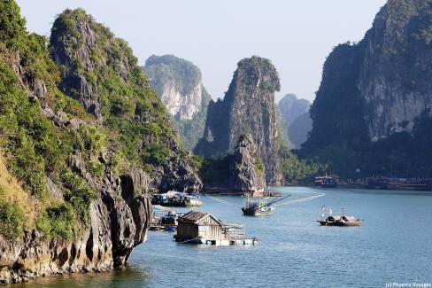 Paysages de la baie de Ha Long