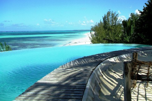 Piscine debordement à Kiwengwa