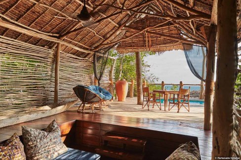 Lodge de mer à Pemba
