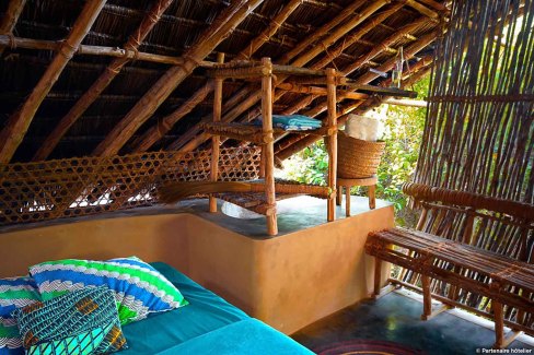Ecolodge sur une île privée de l'archipel de Zanzibar