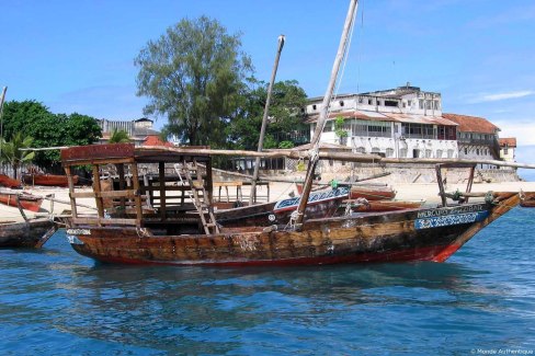 Dhow, bateau traditionnel de Zanzibar