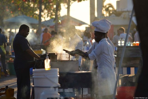 Street food dans les rues de Stone Town